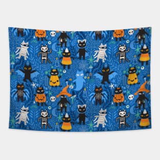 Halloween Cats Tapestry