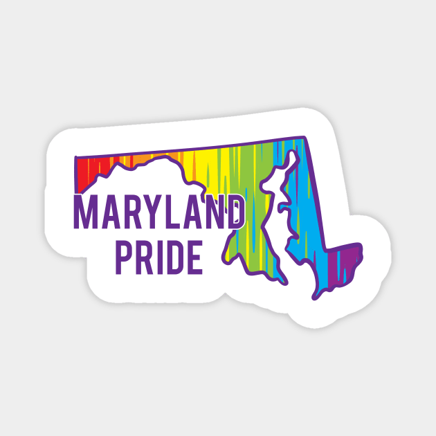 Maryland Pride Magnet by Manfish Inc.