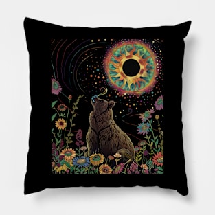 Grizzly Bear Strength Pillow