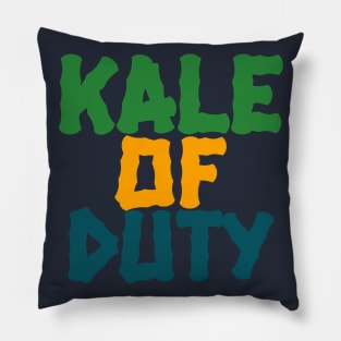 Kale Of Duty Pillow