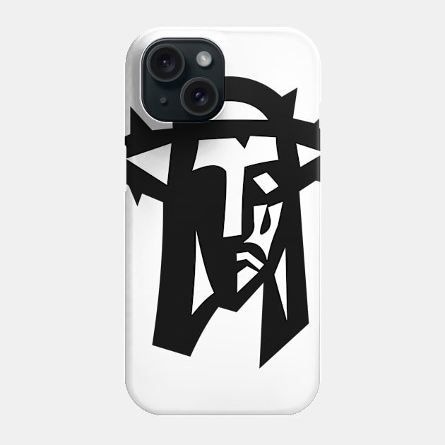 Dark Jesus Phone Case by Winterplay