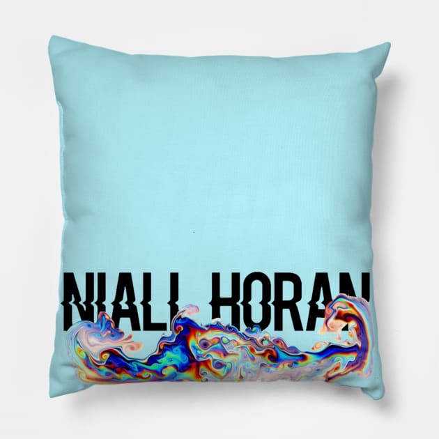 Oil Spill NJH Pillow by Narrie