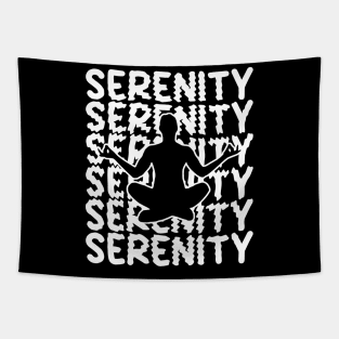 Serenity white Tapestry