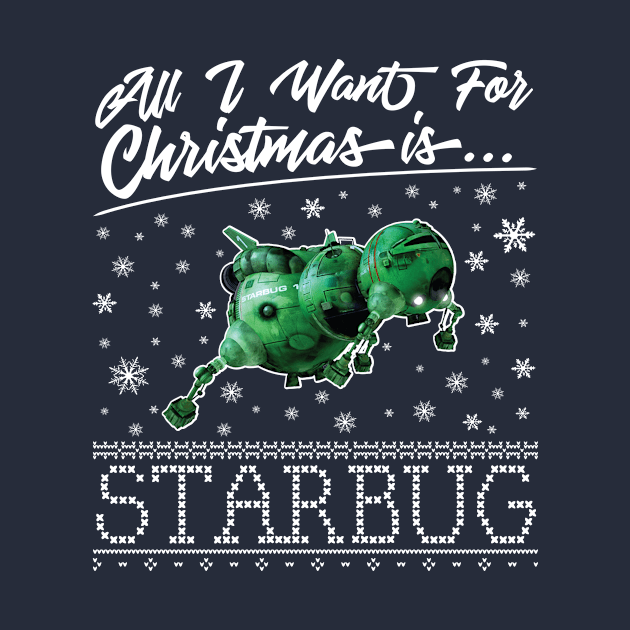 All I Want For Christmas Is Starbug Red Dwarf by Rebus28