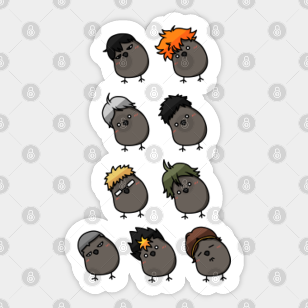Karasuno Crows Haikyuu Sticker Teepublic Download transparent haikyuu png for free on pngkey.com. karasuno crows