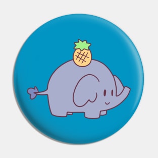 Pineapple Elephant Pin