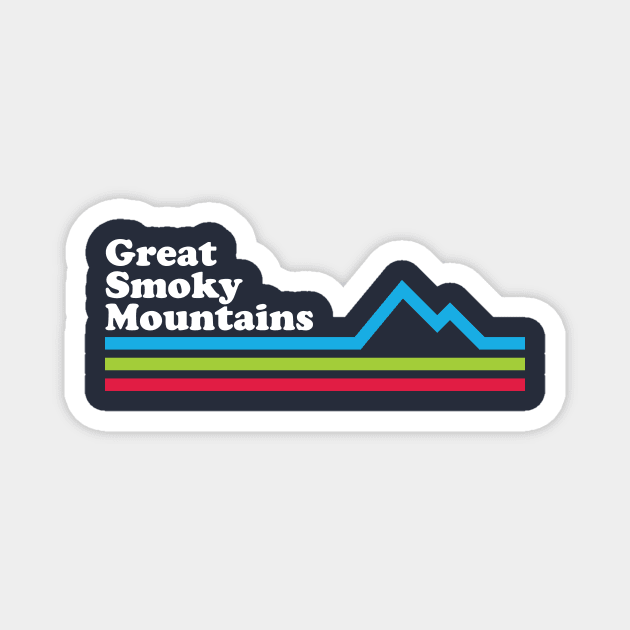 Great Smoky Mountains Magnet by PodDesignShop