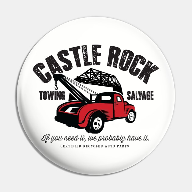 Castle Rock Salvage Pin by MindsparkCreative