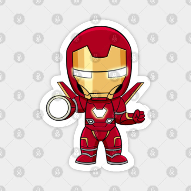 Baby Iron Man Cute Character Marvel Tony Stark Fanart Avengers Endgame Iron Man Avengers Magnet Teepublic Au