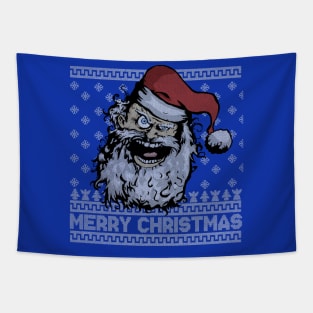 Angry Santa Sweater Tapestry