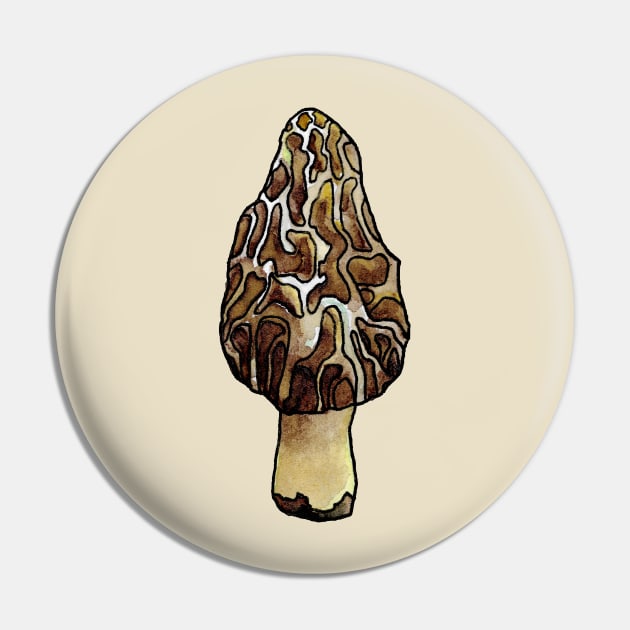 Morel Pin by ThisIsNotAnImageOfLoss