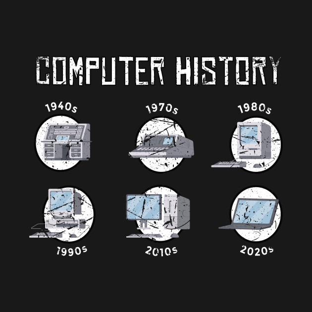 Disover Computer History Computer Scientist Hacker It - Computer - T-Shirt