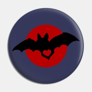 I love Bats Pin