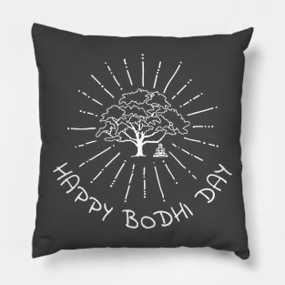 Happy Bodhi Day Pillow