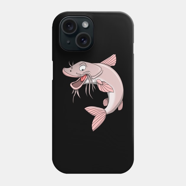 Catfish Phone Case by Wickedcartoons