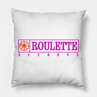 ROULETTE RECORDS // Vintage Defunct Music Label Pillow