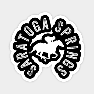 Saratoga Springs New York Horse Racing Magnet