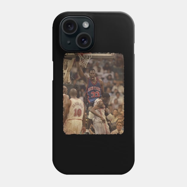 Patrick Ewing and the 10 Greatest Centers in Team History Vintage Phone Case by Milu Milu