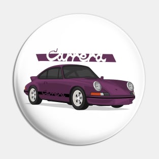 supercar 911 carrera rs turbo 1972 violet Pin