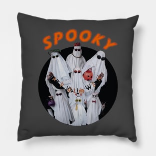 BTS Halloween ghost costumes spooky Pillow