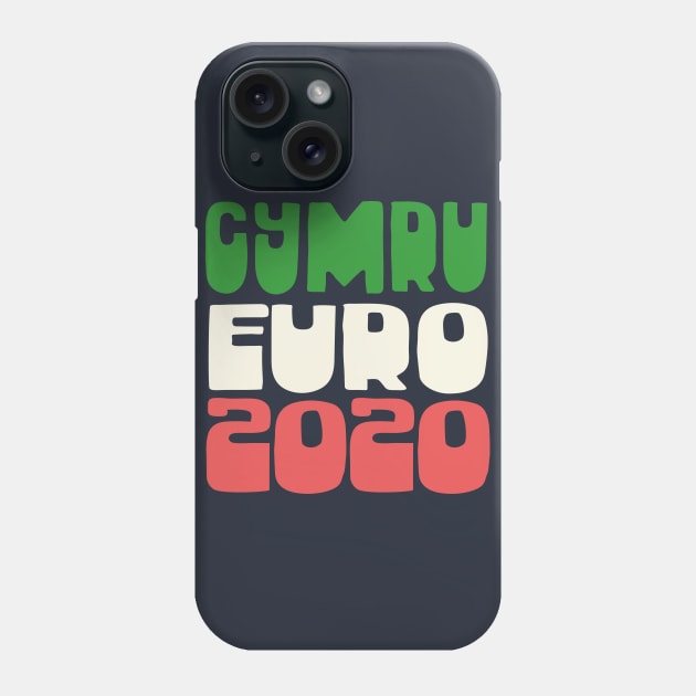 Wales/Cymru Euro 2020 FanArt Phone Case by DankFutura