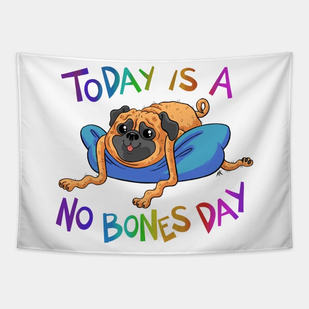 No Bones Tapestry by nocturnallygeekyme