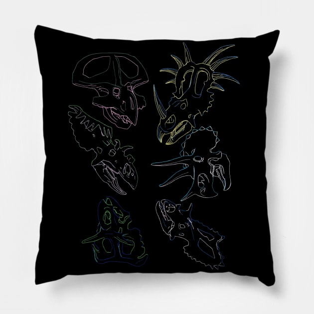 Ceratopia Pillow by RaLiz