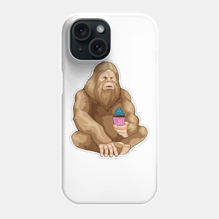 Bigfoot Halloween Cupcake Phone Case