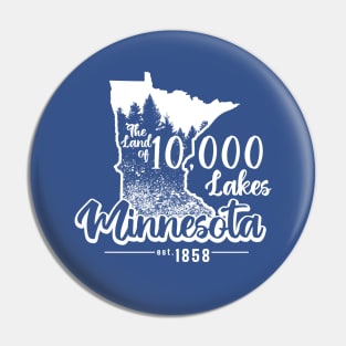 Minnesota The Land of 10,000 Lakes Pin