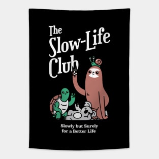 The Slow-Life Club Tapestry