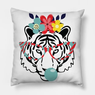 Hello tiger Pillow