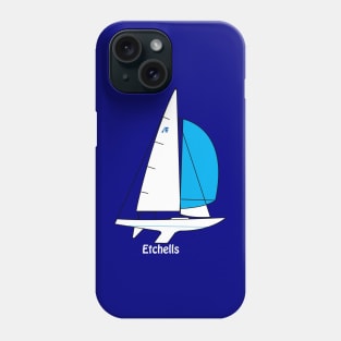 International Etchells Class Sailboat Phone Case