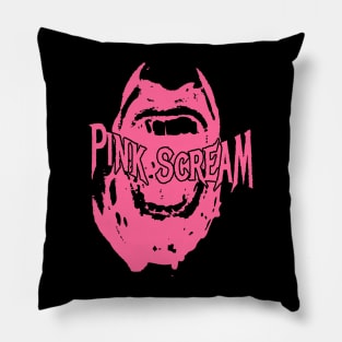 Pink scream Pillow