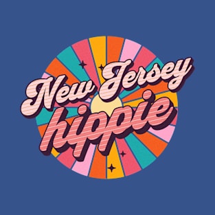New Jersey Hippie - I Love New Jersey - Christmas Gifts For Hippies - Get This T-Shirt