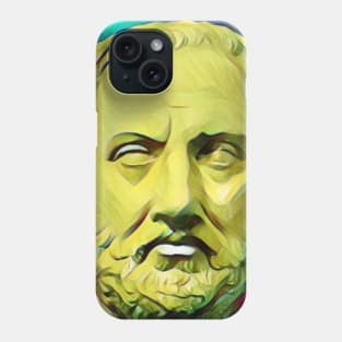 Thucydides Colourful Portrait | Thucydides Artwork 7 Phone Case