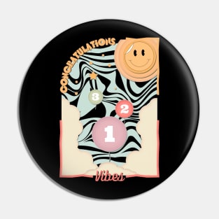 Congratulations vibes Pin