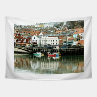 Fishing Village in the UK Tapestry