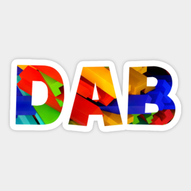 Dab Dancing Dabbing Noob Gifts For Gamers Roblox Sticker Teepublic - dabbing roblox noob dab roblox pin teepublic