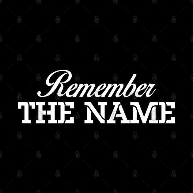 Remember The Name by CRE4TIX