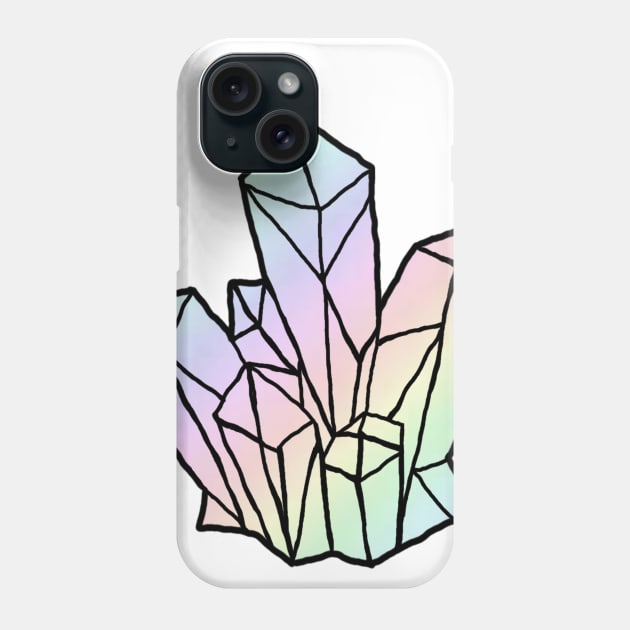 Rainbow Crystals Phone Case by Kyko619
