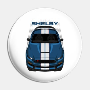 Ford Mustang Shelby GT350R 2015 - 2020 - Ford Performance Blue - White Stripes Pin