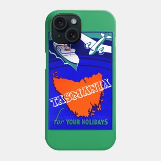 1930 Tasmania Travel Phone Case