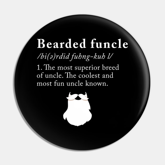 Bearded funcle Pin by sunima