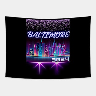 FUTURE BALTIMORE 3024 DESIGN Tapestry