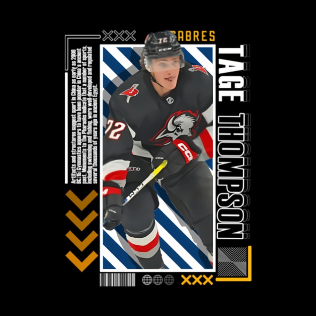 Tage Thompson Paper Poster Version 10 by KimonoKaleidoscope