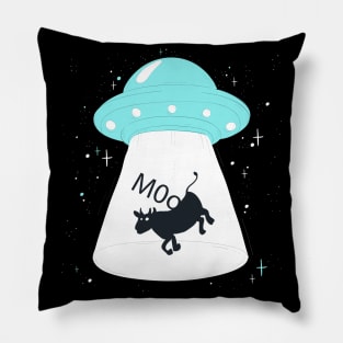 Ufo Cow Pillow