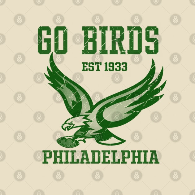 go birds - philadela//greensolid style, fresh shirt by Loreatees