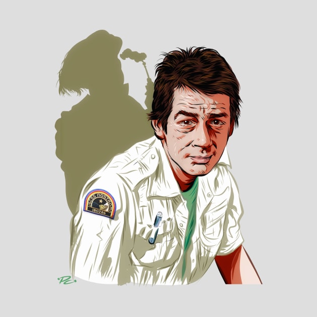 John Hurt - An illustration by Paul Cemmick by PLAYDIGITAL2020