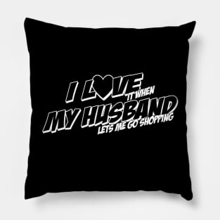 I love my husband Pillow