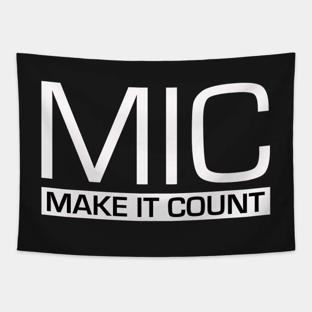 MIC (Make It Count) Tapestry by Design1